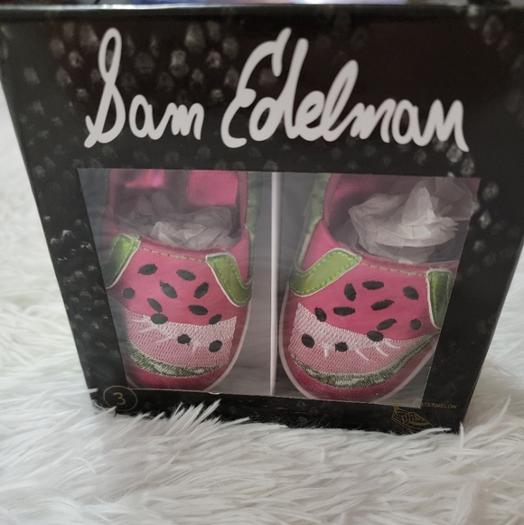 Sam Edelman Baby Blane Watermelon Shoes for Girls - Picture 7 of 13